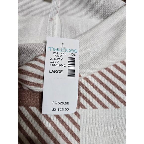 Maurices large women's sylvan plaid tunic top new with tags - Picture 7 of 11